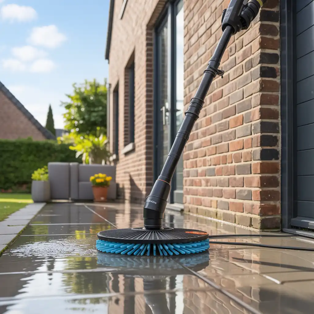 De voordelen van het gebruik van een terrasreiniger: tijdbesparing en efficiëntie